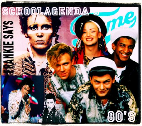 Jaren 80 schoolagenda